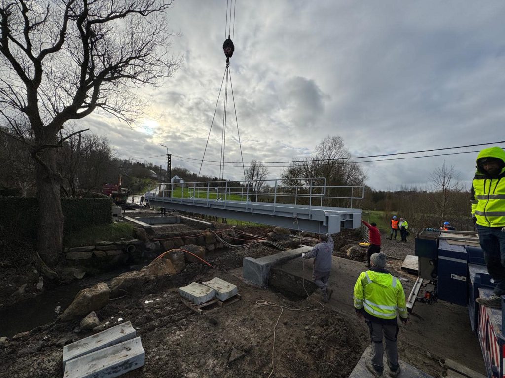 Tablier du pont